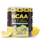 Nutrology BCAA Natural - Plant Based BCAA Powder, Λεμονάδα Γεύση, Βελτιστοποιημένη 2:1:1 Ratio Amino Acids Powder for Preworkout & Post Workout Recovery, Vegan, Gluten-free, Non-GMO, 30 Services