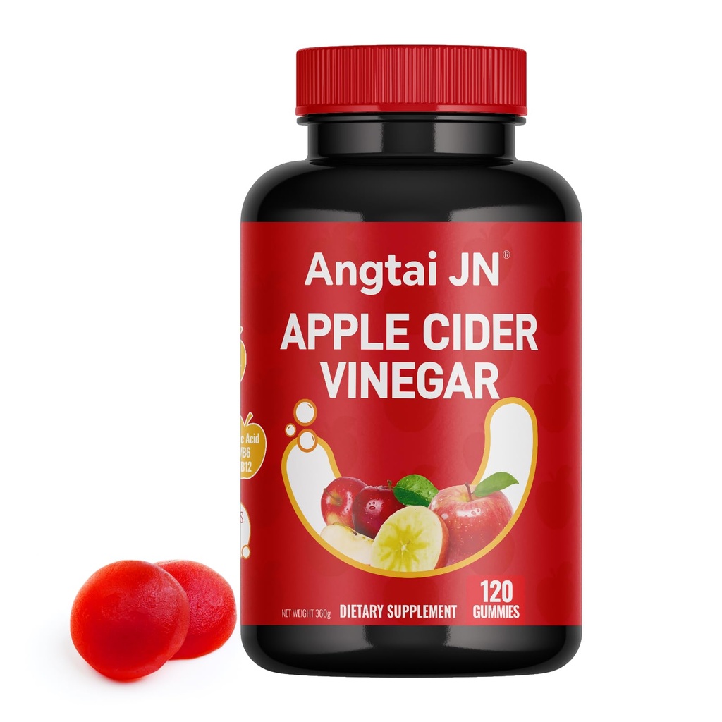 Τσίχλες μηλίτη μήλου, 120 Count, Max Strength 1000mg, ACV συμπλήρωμα Gummy με Βιταμίνες Β & Αντιοξειδωτικά, Υποστηρίζει Μεταβολισμό, Διέγερση, Οσφυϊκή Υγεία, Χωρίς Γλουτένη, Vegan & Μη-GMO