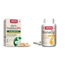 Jarow Formulas Probiotics & Bone Support Supplement Bundle με Jarro-Dophilus EPS 10 Δισεκατομμύρια CFU και BoneUp με βιταμίνη D3, K2 & Ασβέστιο