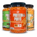 Twin Peaks Low Carb, Keto Friendly Protein Puffs, (Σκόρδο παρμεζάνα + τυρί Nacho + Jalapeno Cheddar)