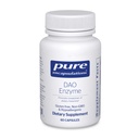Pure Encapsulations DAO Enzyme - Histamine Breakdown Digestion Υποστήριξη συμπλήρωμα* - Ease Digestive Disfort & Skin Sensitivity* - αλλεργιογόνο-ελεύθερο συμπλήρωμα υγείας - 60 κάψουλες