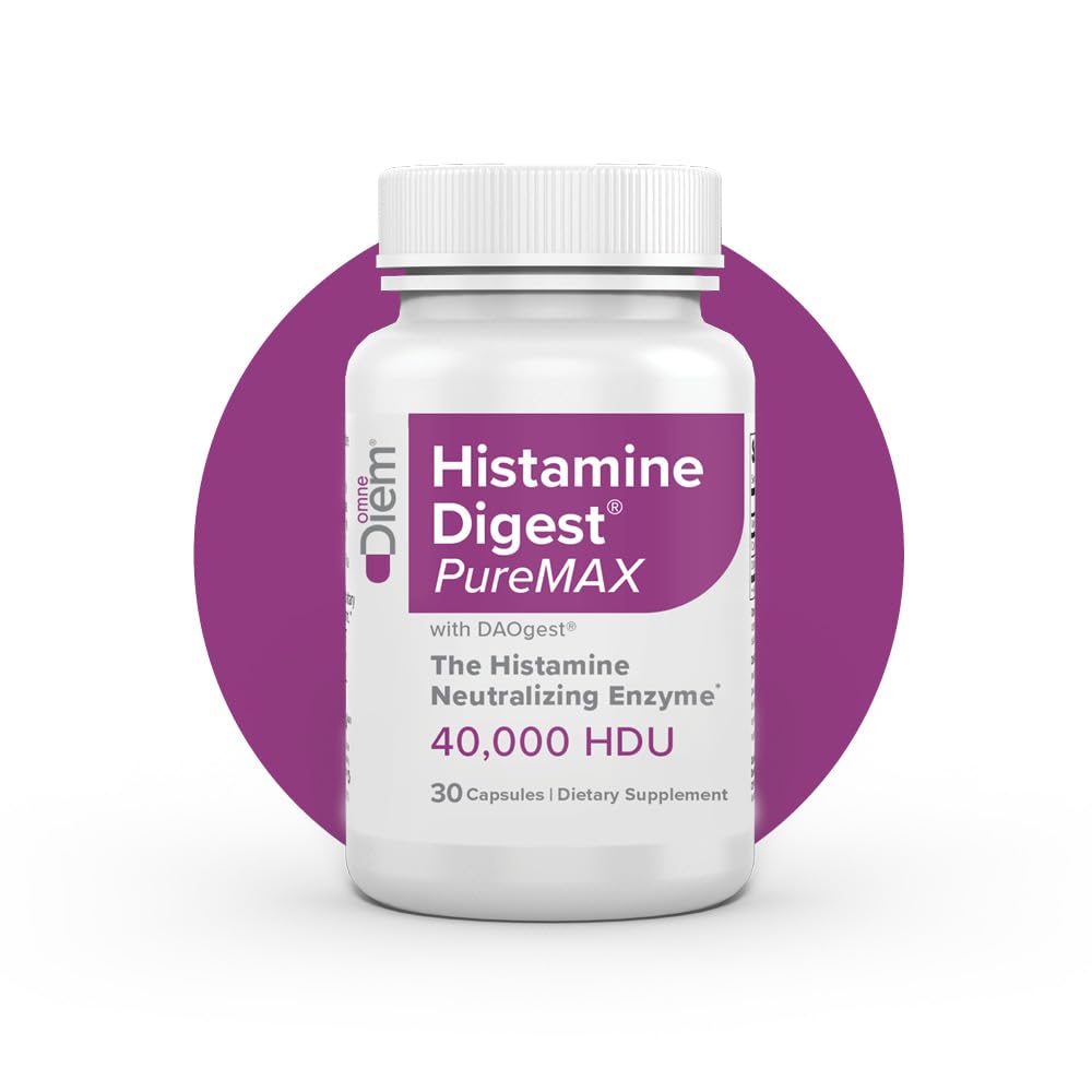 Omne Diem Histamine Digest PureMAX με DAO - Συμπλήρωμα Οξειδάσης Διαμίνης για τρόφιμα (30 κάψουλες)