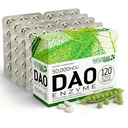 MAX DAO Enzyme Supplement 120 Tablets, 50.000 HDU ανά Tablet Ρυθμιζόμενη Δοσολογία, Εκτεταμένη απελευθέρωση, Blocker ισταμίνης