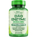 DAO Enzyme (Diamin Oxidase) - Digestive Enzymes for Women & Men - 30.000 HDU - Συμπληρώματα Υγείας των Ούλων - Digestive Health Histamine Support - Enzymes for Digestion - 60 Κάψουλες