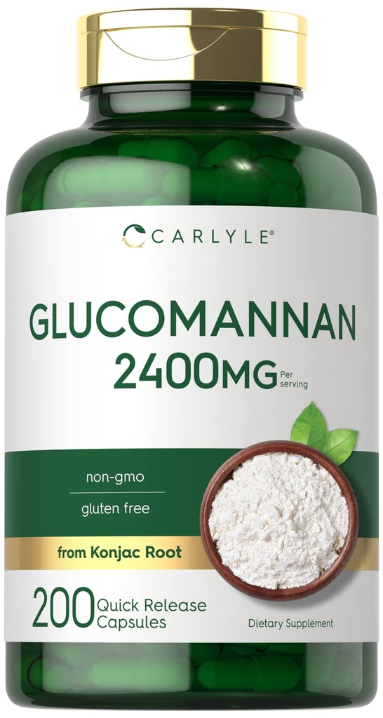 Carlyle Glucomannan Κάψουλες 