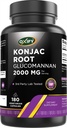 Oxify Konjac Root Glucomannan 2000 mg 