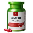 JulyDeer CoQ10 200mg με βιταμίνη E 20mg, Υψηλή Απορρόφηση Αντιοξειδωτικό συνένζυμο Q10 Υποστήριξη για την καρδιά, την ενέργεια, Γενική Συμπλήρωμα Υγείας 60 κάψουλες