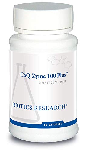 ΒΙΟΤΙΚΗ ΕΡΕΥΝΑ Coq Zyme 100 Plus 100 mg Emulsified Co Q10, Υψηλή Απορρόφηση, Προστιθέμενες Β- Complex Βιταμίνες, Υγεία της Καρδιάς, Υγιεινή Ενέργεια Επίπεδα 60 κάψουλες