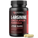 L-αργινίνη 1800mg και Pine Bark Extract 100mg - Συμπλήρωμα οξειδίου του αζώτου για άνδρες - Συμπλήρωμα απόδοσης για την υγεία των ανδρών - 90 Count - Αντοχή, υποστήριξη αποκατάστασης - Vegan, κάψουλες μη ΓΤΟ