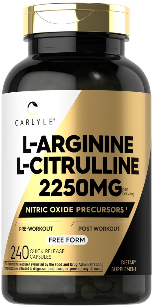 Carlyle L-αργινίνη L-Citrulline Συμπλήρωμα 