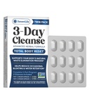 Renew Life 3 Day Cleanse Twin Pack | Advanced Herbal Formula | Helps Reduce Occasional Bloating and Water Retention | 2 Pack (12 Capsules Each, 24 Total) | Dairy, Soy and Gluten Free