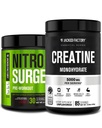 Jacked Factory Nitrosurge Προ-εξάσκηση σε μαύρο κεράσι & Creatine Monohydrate για άνδρες & γυναίκες
