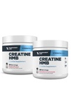 Διαφανή εργαστήρια Creatine HMB (30 σέρβις, λεμονάδα φράουλα) & Creatine HMB (30 σέρβις, τροπική γροθιά)