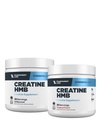Διαφανή εργαστήρια Creatine HMB (30 εξυπηρετούν, Τροπικό Punch) & Creatine HMB (30 εξυπηρετούν, χωρίς γεύση)