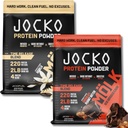 Jocko Fuel Protein Bundle (2 Pack) - Σοκολάτα Φυστικοβούτυρο (2lb) + Βανίλια (2lb) - Υποστηρίζει την αποκατάσταση των μυών και την ανάπτυξη