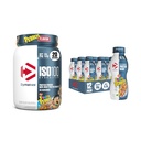Πακέτο πρωτεϊνης Dymatize Performance Shake, Fruity Pebbles (12 συσκευασία) + ISO100 Whey Protein Powder Isolate, Fruity Pebbles (20 μερίδες)