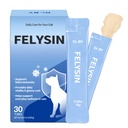 Doctor By FELYSIN L-Lysine για γάτες Ευαίσθητο συμπλήρωμα υποστήριξης του ανοσοποιητικού Αλλεργία Ανακούφιση, φτάρνισμα, Runny μύτη, κρύο, υδατώδη μάτια Αναπνευστική υγεία με Beta-Glucan & Tarine – 30 μεμονωμένα συσκευασμένα