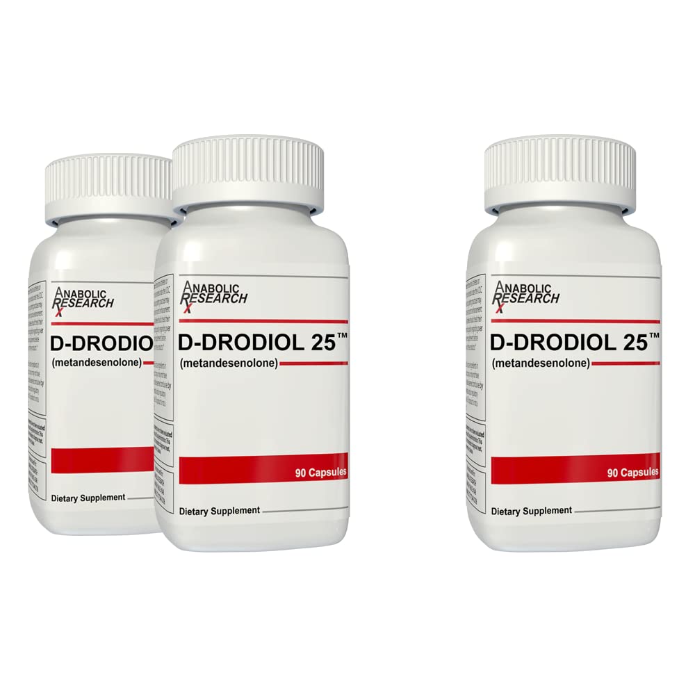 D-Drodiol 25 - Μάζα, δύναμη, & δύναμη - 3 μήνες προσφοράς