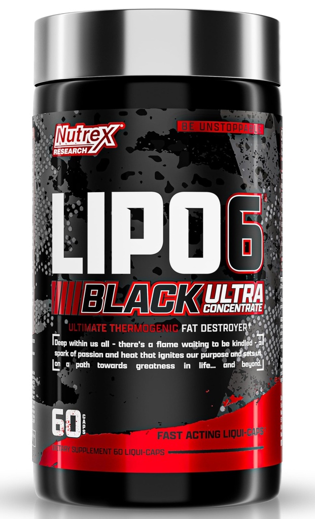 Nutrex έρευνα Lipo-6 Μαύρο Ultra συμπύκνωμα 