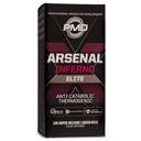PMD Sports Arsenal X Inferno Superior Fast-Active Liquid Gel Thermogenic Dietary Supplement - Fat Burner and Muscle Maintenance - Αύξηση του μεταβολισμού και της ενέργειας Booster - 120 Liquid Gels