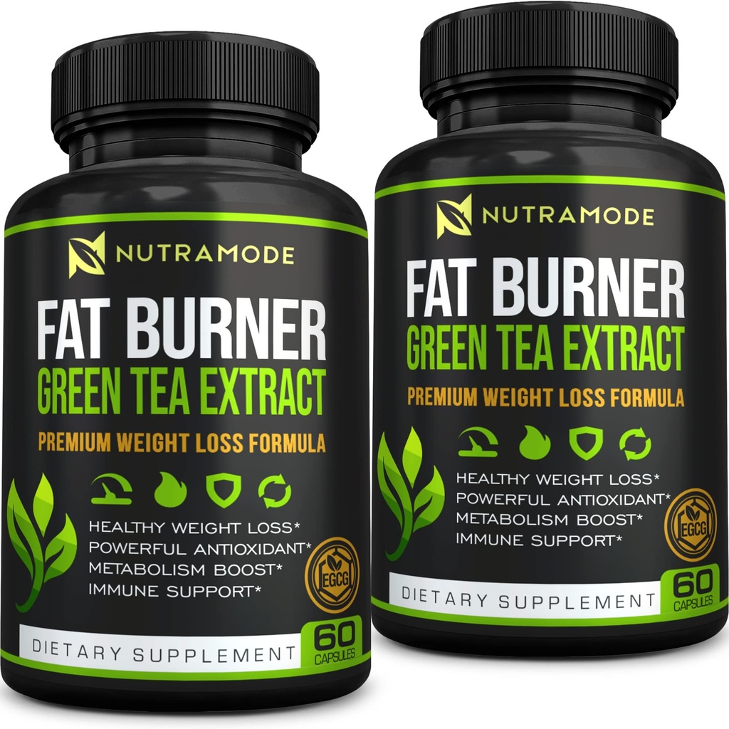 Premium πράσινο τσάι εκχύλισμα λίπος συμπλήρωμα EGCG-φυσικό όρεξη καταπιεστική-Υγιεινή απώλεια βάρους χάπια διατροφής που λειτουργούν γρήγορα για τις γυναίκες και άνδρες-Detox μεταβολισμός Booster να κάψει λίπος κοιλιά γρήγορη-2 πακέτο