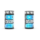 BPI Αθλητισμός RoxyLean Ακραία καύση λίπους & Nite καύση νύχτα λίπος Burner & υποστήριξη ύπνου, 60Count & 30 εξυπηρετούν