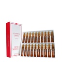 L-Carnitine Dermik 20 Ampoules x 5 ml (3,38 fl oz) στοχευμένη φόρμουλα σχεδιασμένη για την υποστήριξη του μεταβολισμού του λίπους και τη βελτίωση της εμφάνισης του δέρματος σε περιοχές επιρρεπείς στην κυτταρίτιδα και απώλεια σφριγηλότητας.