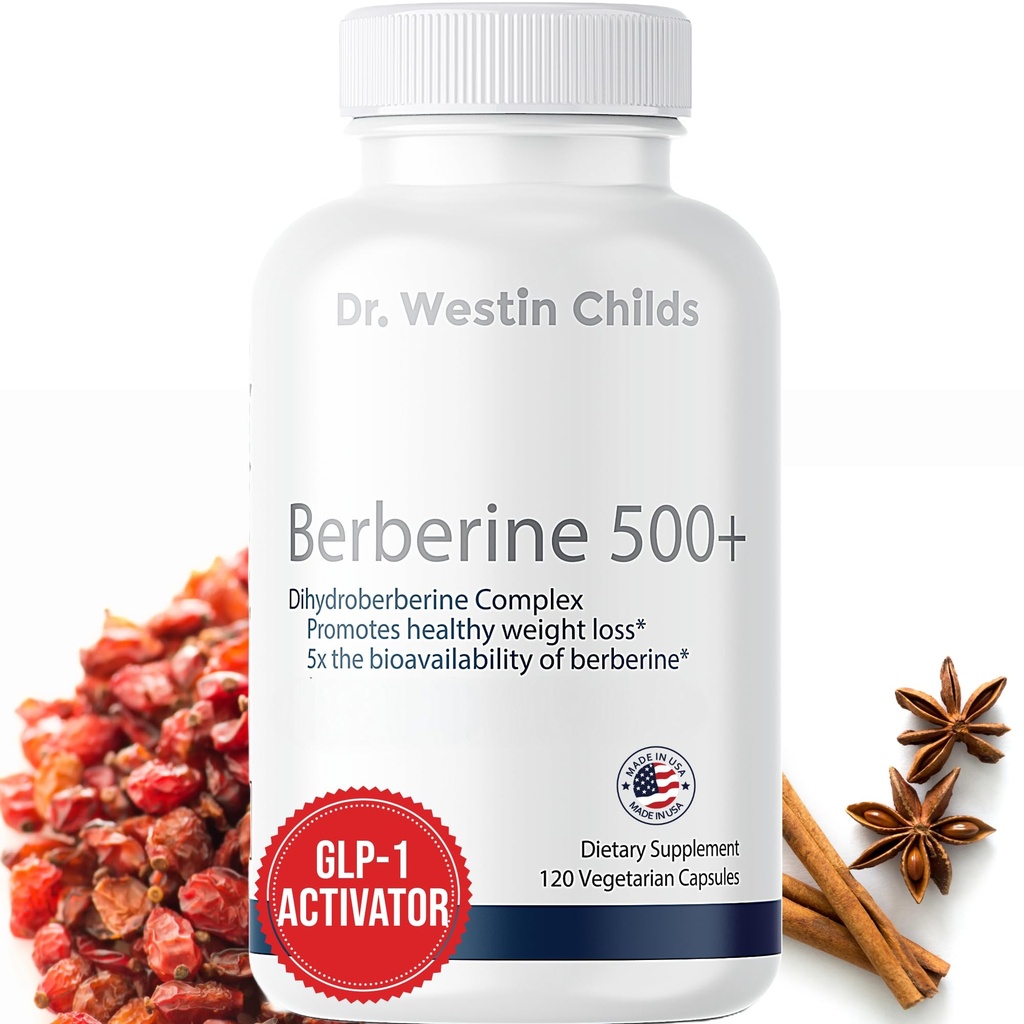 Dr. Westin Childs Dihydroberberine Supplement 200 mg για γυναίκες & άνδρες, καρδιοαγγειακό, έντερο, θυρεοειδές, & ανοσοποιητική υποστήριξη με άλφα Lipoic Acid - Μπορεί να είναι 5X Πιο αποτελεσματικό από Berberine HCL 
