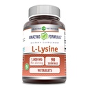 Εκπληκτικές Φόρμουλες L-Lysine 1000mg Amino Acid Tablets Συμπλήρωμα 