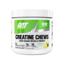 GAT STORT Creatine Chews, Zero Sugar, 5g Pure Creatine Monohydrate, 3rd Party Tested, Εγκεφαλική Υγεία, Μυς, Δύναμη, Αντιοξειδωτική Υποστήριξη, για Άνδρες & Γυναίκες, 30 Υπηρεσίες (Lemon Lime)