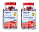 Επιπλέον δύναμη Acetaminophen 500mg Gelcaps - 225 Count (πακέτο του 2)
