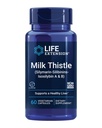 Life Extension Milk Thistle, silymarin, silibinins, isosilybin A & B, Delivers Full-Spectrum Milk Thistle Benefits for Liver Health, Non-GMO, Gluten-Free, Vegetarian, 60 Capsules