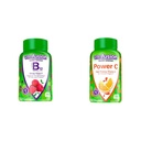 Vitafusion Βιταμίνη Β12 Gummy Βιταμίνες 140 Count & Power C Βιταμίνη C Gummies 150 Count