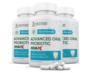 Justified Laboratories (3 Pack) Best Breath Max 40 Billion CFU Probiotic στοματική υποστήριξη 180 κάψουλες