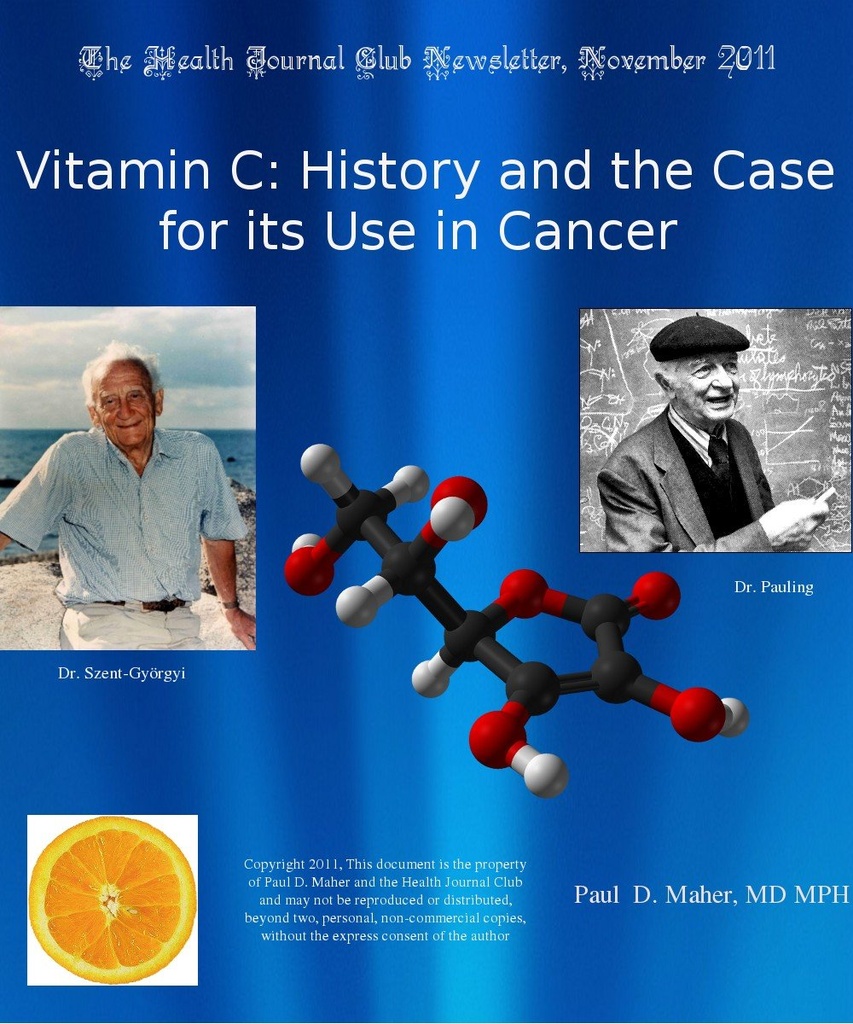 Vitamin C: History and the Case for its Use in Cancer