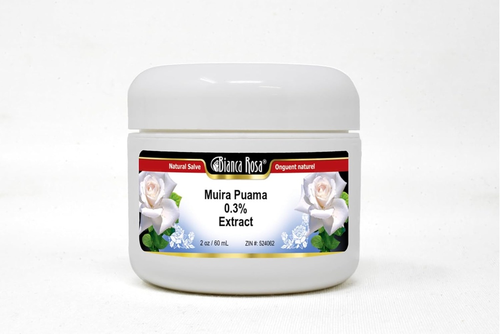 Bianca Rosa Muira Puama 0,3% Extract Salve (2 oz, Αρωματισμένο, Φυσικό, Unisex-Adult)