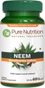 Pure Nutrition Neem Capsules 700mg. (Equivalent to 2600mg Neem Leaf Powder and Bark Powder) Non GMO | Once Daily | 60 Days Supply.