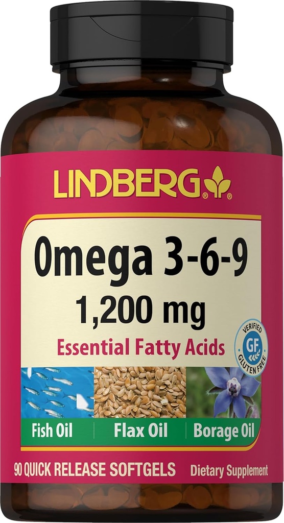 Lindberg Omega 3 6 9 Συμπληρώματα 