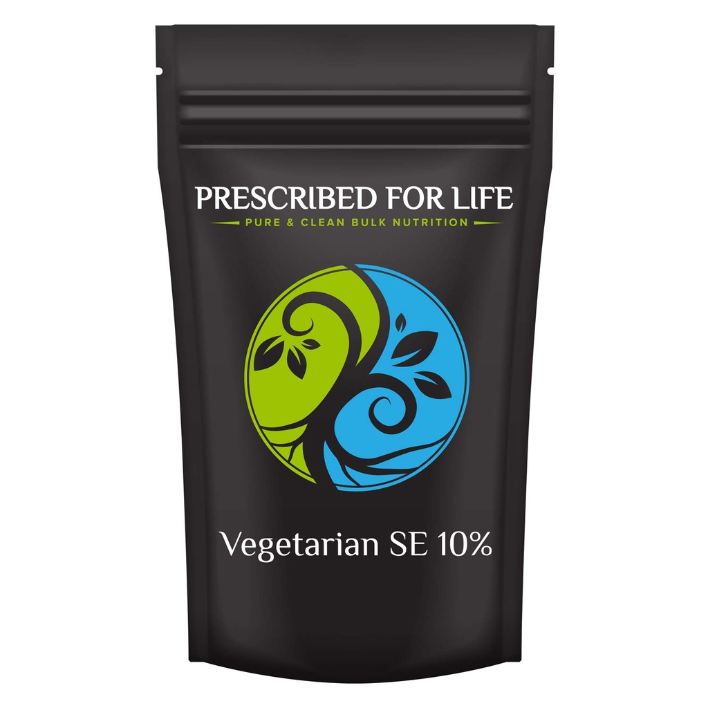Prescribed For Life DHA Powder 10% (Vegetarian SE) | Omega 3 Fatty Acid Supplements to Support Brain Function | Gluten Free, Non GMO, Soy Free | Docosahexaenoic Acid (4 oz / 113 g)