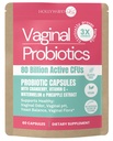 Vaginal Probiotic for Women | 80 Billion CFUs | 3X Stronger Formula with Lactobacillus rhamnosus GR-1, L. reuteri RC-14, Prebiotics, Vitamin C & D3 | Odor & pH Support | 60 Capsules (60 Capsules)