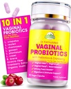 Vaginal Probiotics for Women with Prebiotics & Cranberry - Dr. Formulated Feminine pH Balance Daily Supplement, Supports Vaginal Odor Control & Urinary Tract Health, 30 Servings