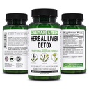 Siberian Green Herbal Liver Detox με γάλα Thistle Artichoke Dandelion 60 κάψουλες – Παραδοσιακή Σιβηρική Φόρμουλα Plus Enzymes to Support Liver Health