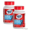 Move Free Advanced Glucosamine Chondroitin MSM + Vitamin D3 Joint Support Supplement, Supports Mobility, Comfort, Strength, Flexibility & Bone + Immune Health, 120 Tablets/40 Servings (2 Pack)