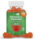 Maxi-Health Βιταμίνη C Gummies με ψευδάργυρο - Maxi-Health Βιταμίνη C με ψευδάργυρο για παιδιά και ενήλικες - Αναπνευστική υποστήριξη και ανοσοενισχυτικό - Δεν Συντηρητικά και Τεχνητές Γεύσεις - 60 Καρπού Σχηματισμένα Gummies