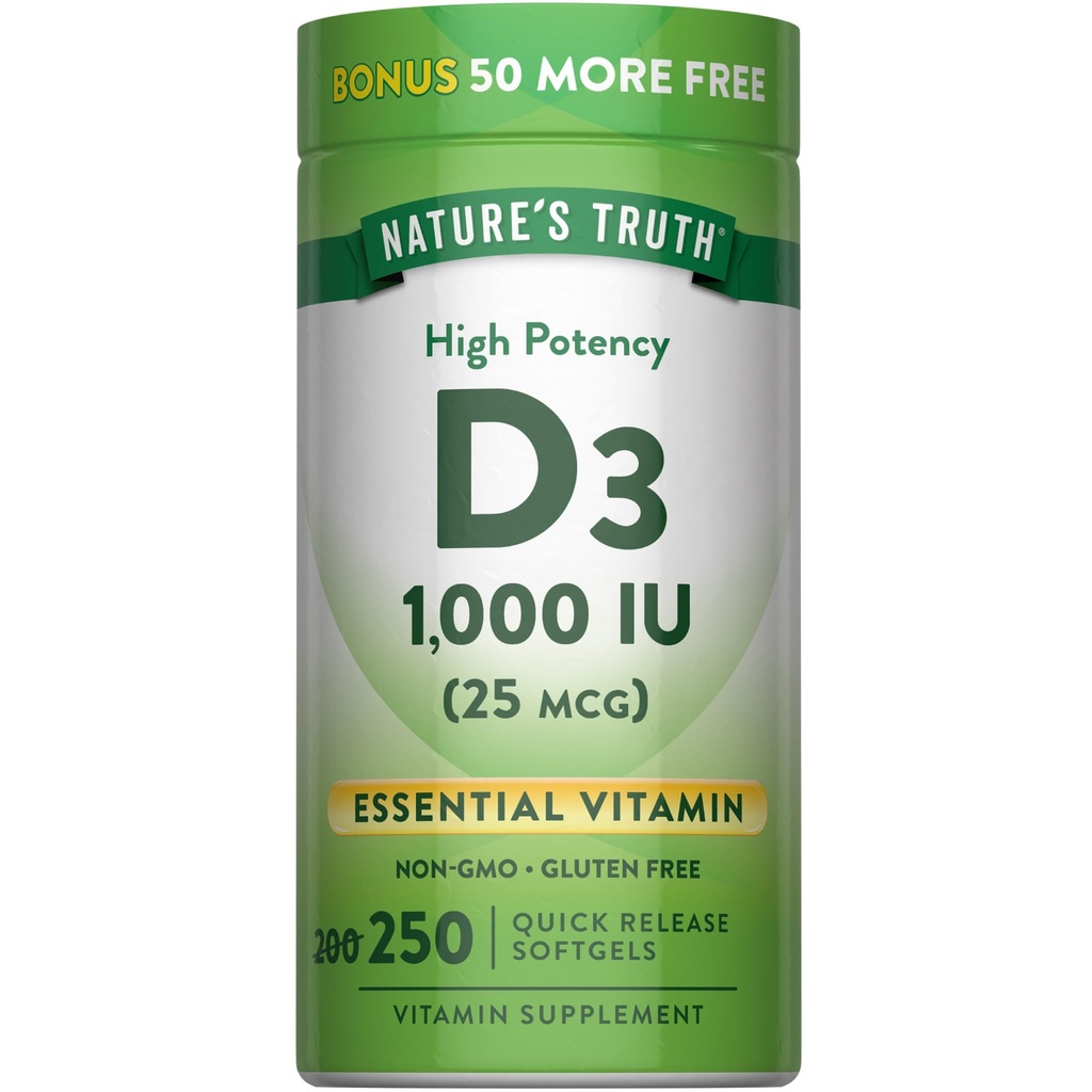 Nature's Truth D3 1000 IU 