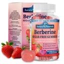 Liposomal Berberine Supplement 1500mg, High Potency Berberine Gummies w. Ceylon Cinnamon, ACV & Turmeric for Digestive, Metabolic & Immune Support, Sugar Free, Vegan, 60 Count