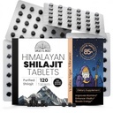 Himalayan Shilajit Tablets – Pure Gold-Grade Himalayan Extract – 200 mg Each, 120 Count – Organic, Lab-Tested Fulvic Acid for Energy, Stamina & Vitality Support for Men & Women
