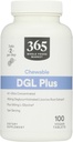 365 από το Whole Foods Market, DGL Plus μασώμενα δισκία, 100 δισκία