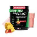 JYM Supplement Science Pre JYM Pineapple Strawberry Pre Workout Powder for Men & Women, BCAAs, Nootropics, Creatine HCI, Citrulline, Beta-Alanine, Betaine, Taurine, Huperzine, 30 Servings