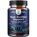 Pre Conception Ανδρικό συμπλήρωμα γονιμότητας - Semen Volume Booster με CoQ10, Maca Root, μεθύλιο Folate & D-ασπαρτικό οξύ - Mens Fertility Supplement for Sperm Motility - Conception for Him, 90 Days